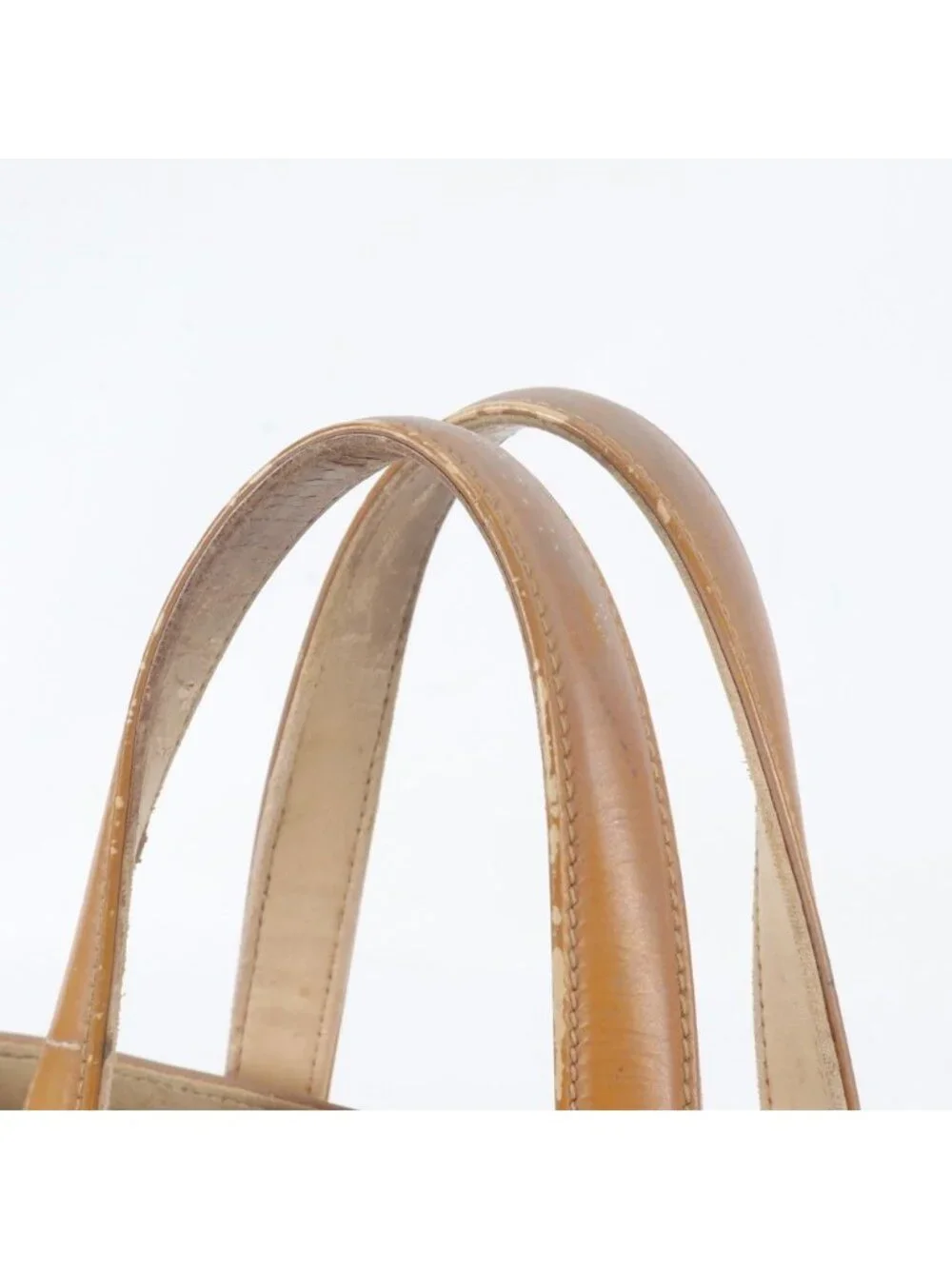 Chanel Choco Bar CC Logo Leather Handbag Shoulder